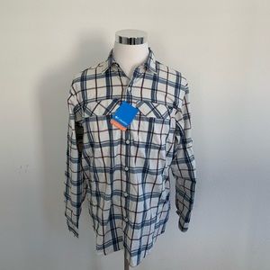 Columbia silver ridge plaid long-sleeve shirt
